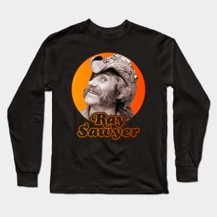 Ray Sawyer ))(( Retro Dr Hook Rock Tribute Long Sleeve T-Shirt